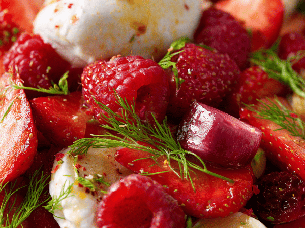 Alpen-Früchtesalat Burrata
