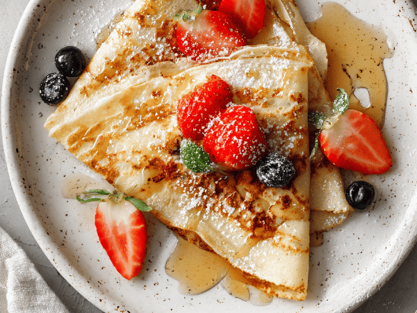 Basis-Crêpes mit Twist