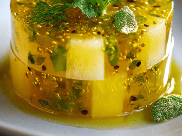 Blaubeer-Tropen-Gelee Drink