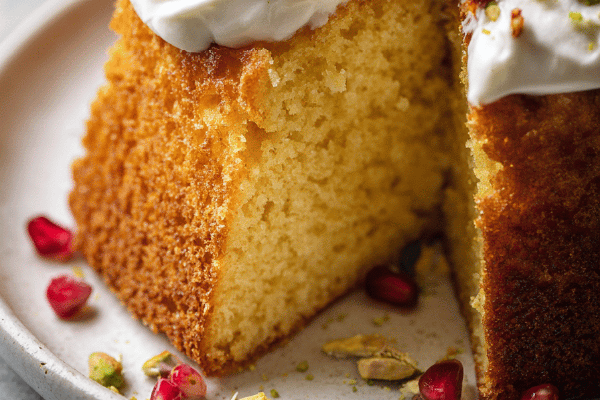 Blutorangen Chiffon Kuchen