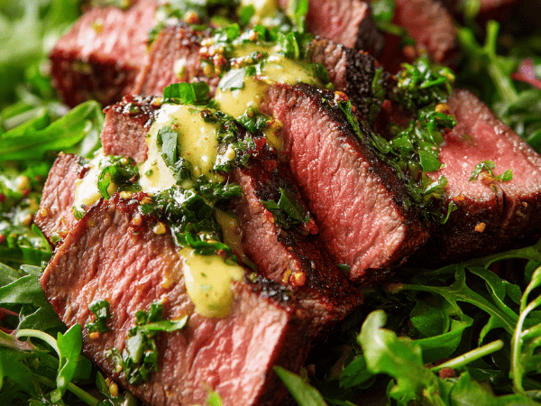 Boeuf Tataki mit Limette und Koriander