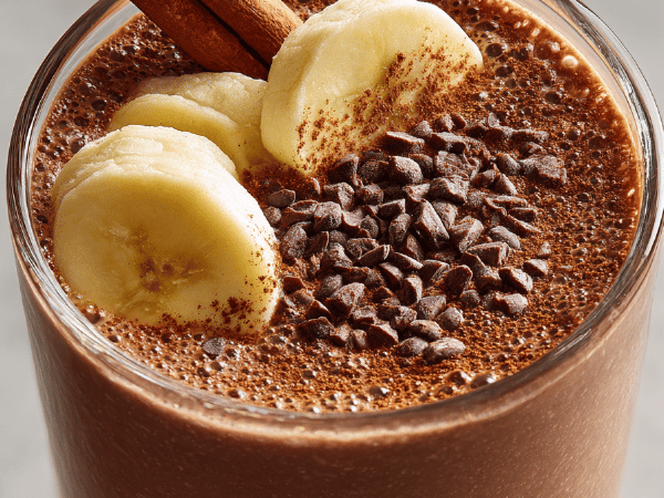 Cremiger Kakao-Smoothie