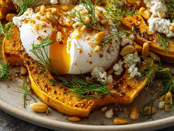 Eier mit Kürbis türkisch