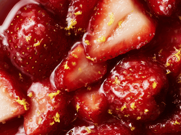 Erdbeersirup Variante