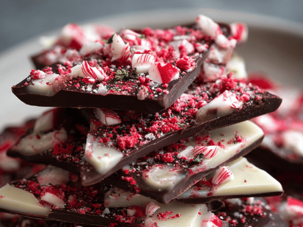 Festliche Schokoladenbrüche