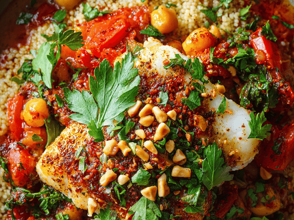 Fisch Couscous Tunisien