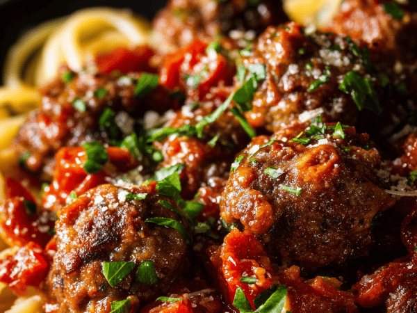 Fleischbällchen in Tomatensauce