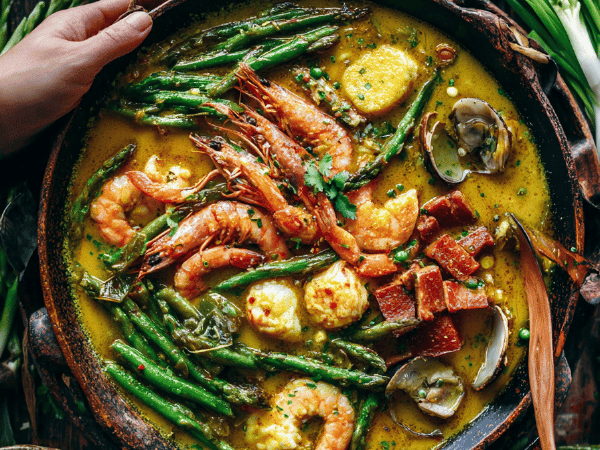 Fondue Chinoise mit Kurkuma