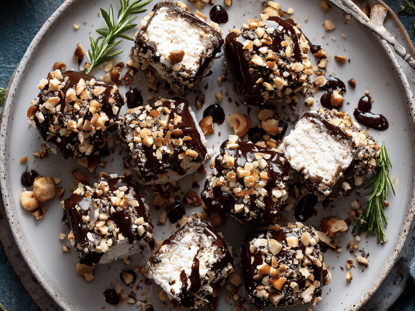 Gefrorene Schoko-Bonbons