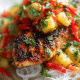 Gebratener Tilapia mit Grapefruit-Vinaigrette