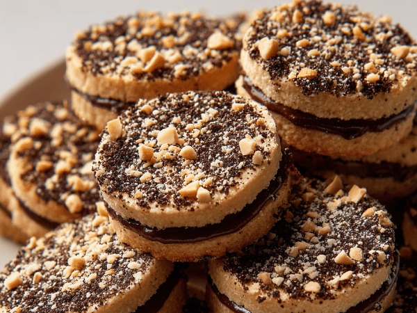 Gewürzte Schokoladen-Sablés