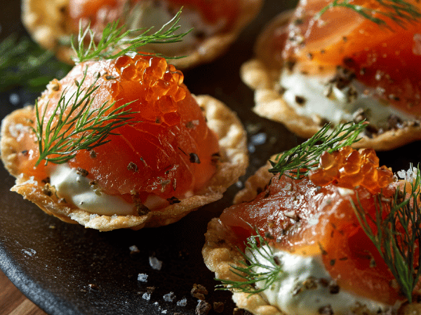 Gravlax-Canapés neu