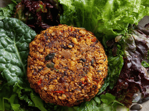 Hafer-Sonnenblumen-Bratling