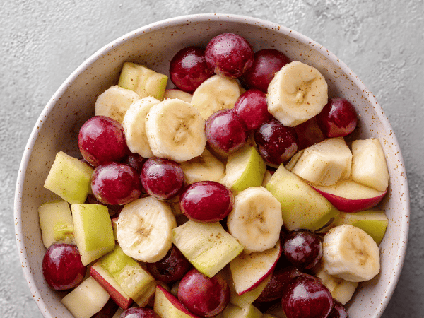 Herbstlicher Fruchtsalat mit Twist