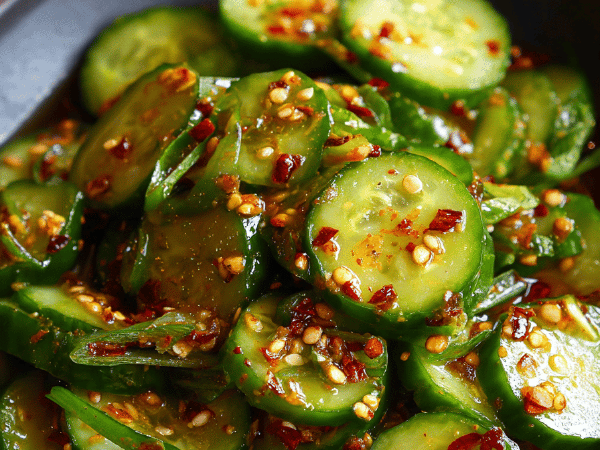 Ingwer Gurkenmarinade