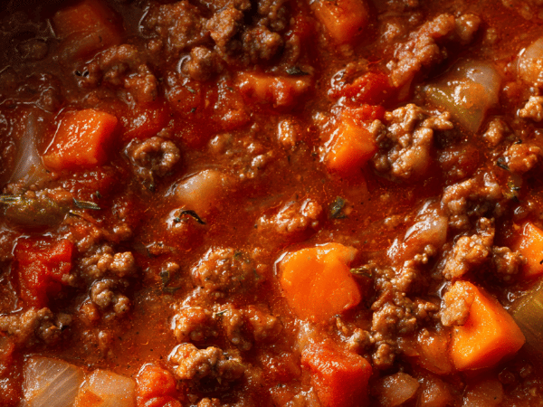 Italienische Sauce Spaghetti