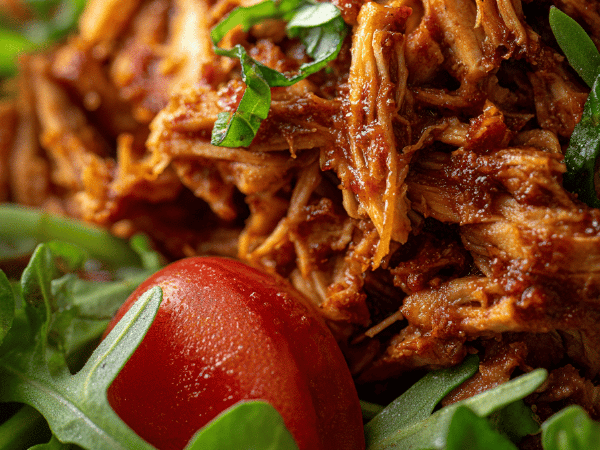 Jackfrucht-Tofu-Barbecue