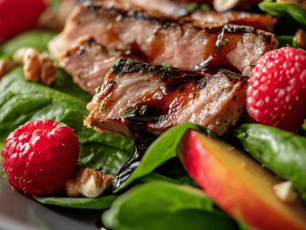 Kalifornischer Schweineflankensalat