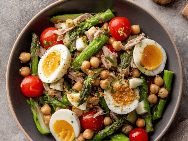 Knackiger Spargel-Thunfisch-Salat