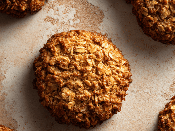 Knusprige Haferkekse mit Ahornsirup