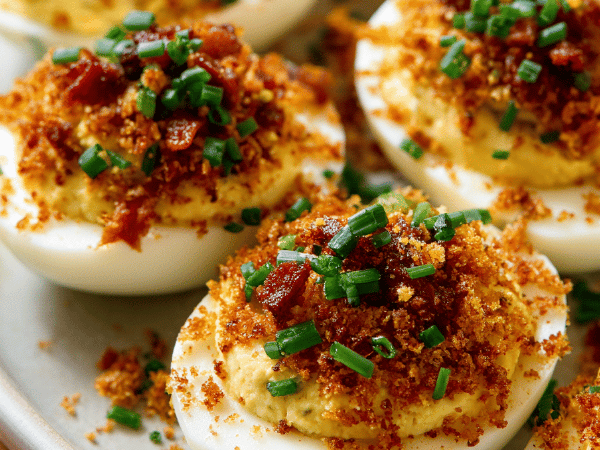 Knusprige Würzige Eier