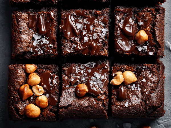 Langsam gekochte Schoko-Brownies