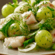 Warmer Fisch-Bohnen-Salat