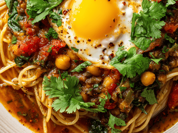 Marokkanische Hülsenfrüchtesuppe