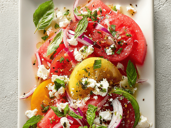 Melone Tomate Feta Twist