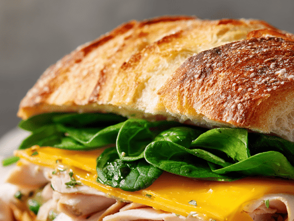 Panini mit Hähnchen und Gruyère