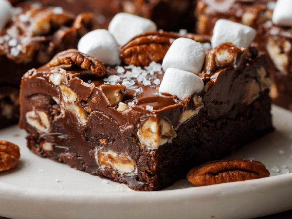 Pekannuss-Marshmallow Fudge