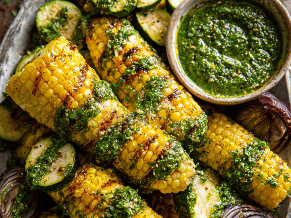 Pestoöl für Gemüse