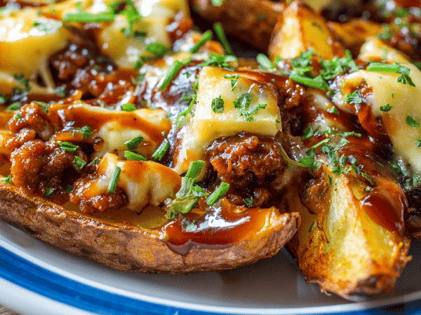 Rindfleisch BBQ Poutine