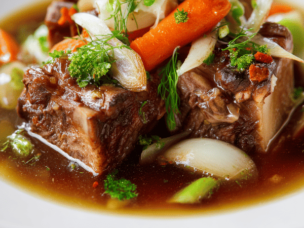 Rindfleisch Pastinaken Cappuccino