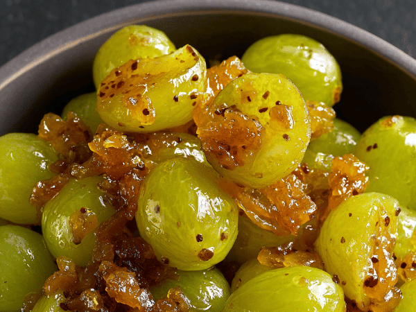 Rosen-Chutney mit Ingwer