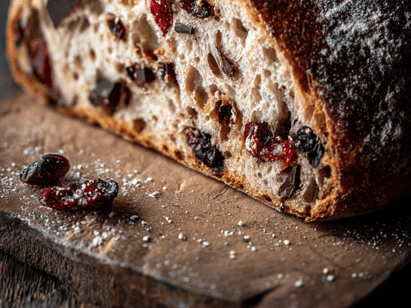 Schoko-Cranberry Brot