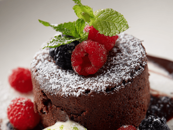 Schokoladen-Soufflés ohne Gluten