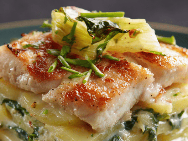 Sole-Kartoffel-Gratin