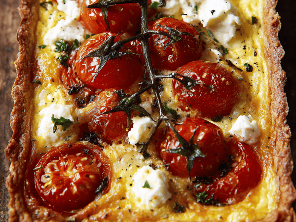 Tomaten-Zucchini-Tarte