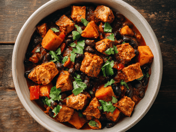 Truthahn-Chili mit Chipotle und Kürbis