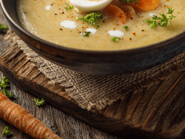 Velouté Schalotten Alpen Art