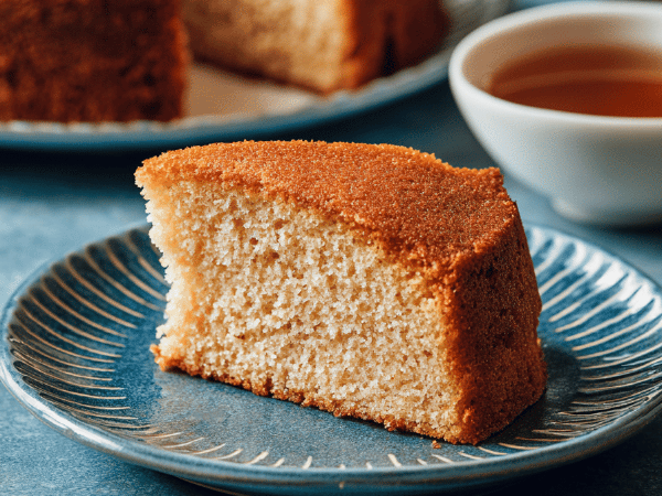 Verfeinerter Vanillekuchen aus der Pfanne