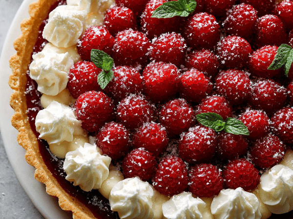 Waldbeer-Schoko-Tarte