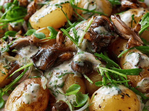 Warmer Kartoffel-Escargot-Salat