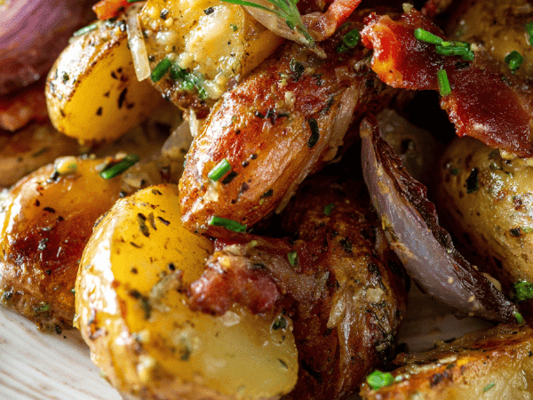 Warmer Kartoffelsalat mit Speck