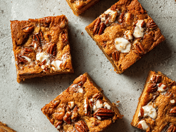 Weiße-Schoko Blondies