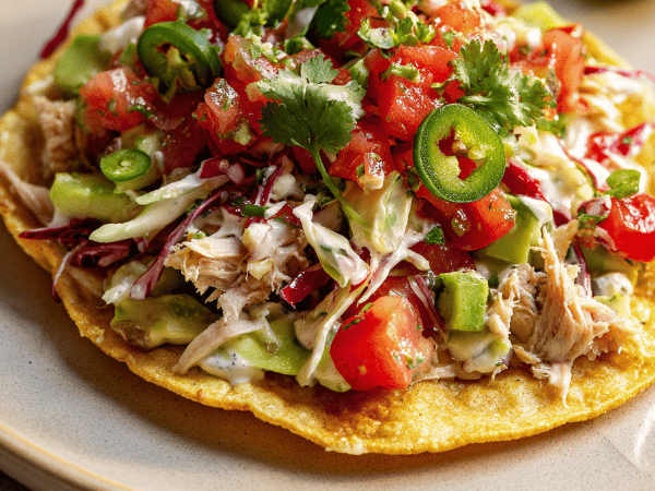 Weiße Thunfisch Tostadas