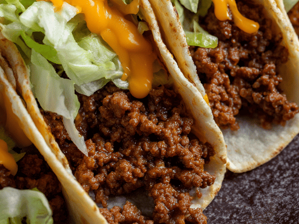 Würzige Rindfleischtacos