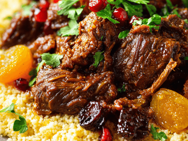 Würzige Tajine Lamm