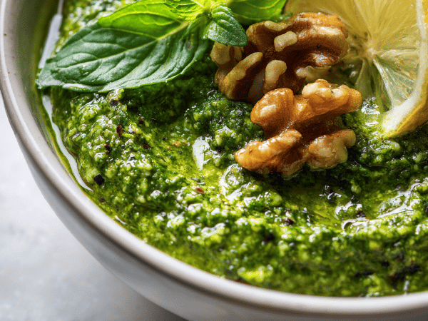 Würziges Basilikum-Pesto